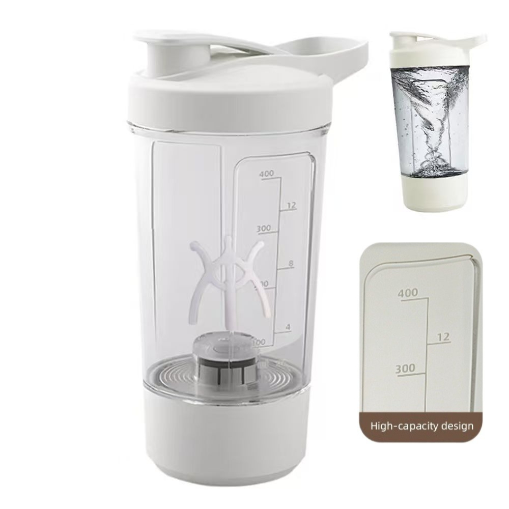 Whey Protein Isolate - Electric Self Stirring Mug, Protein Powder