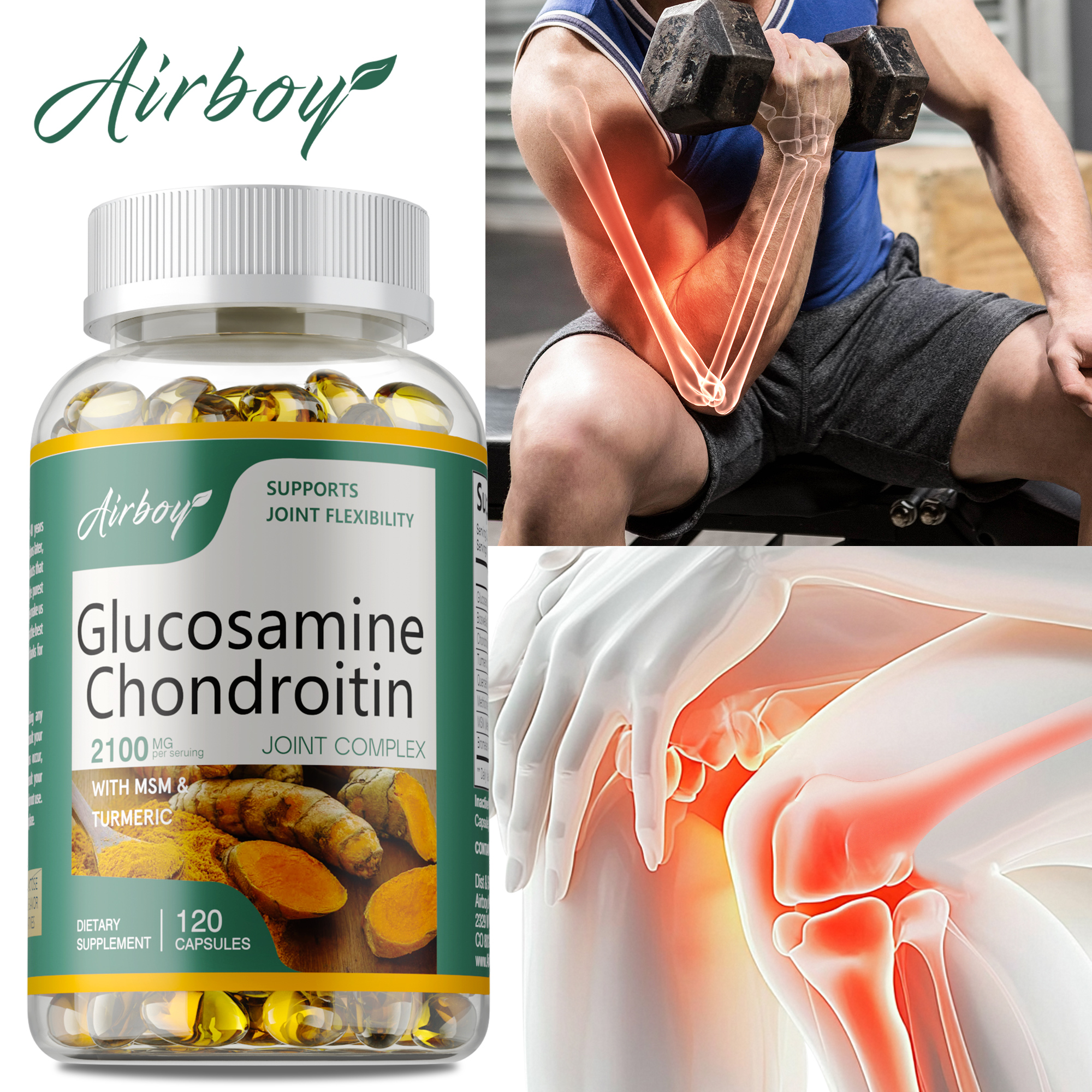 Glucosamine Chondroitin Joint - Glucosamine Chondroitin - Antioxidant, Supports Joint