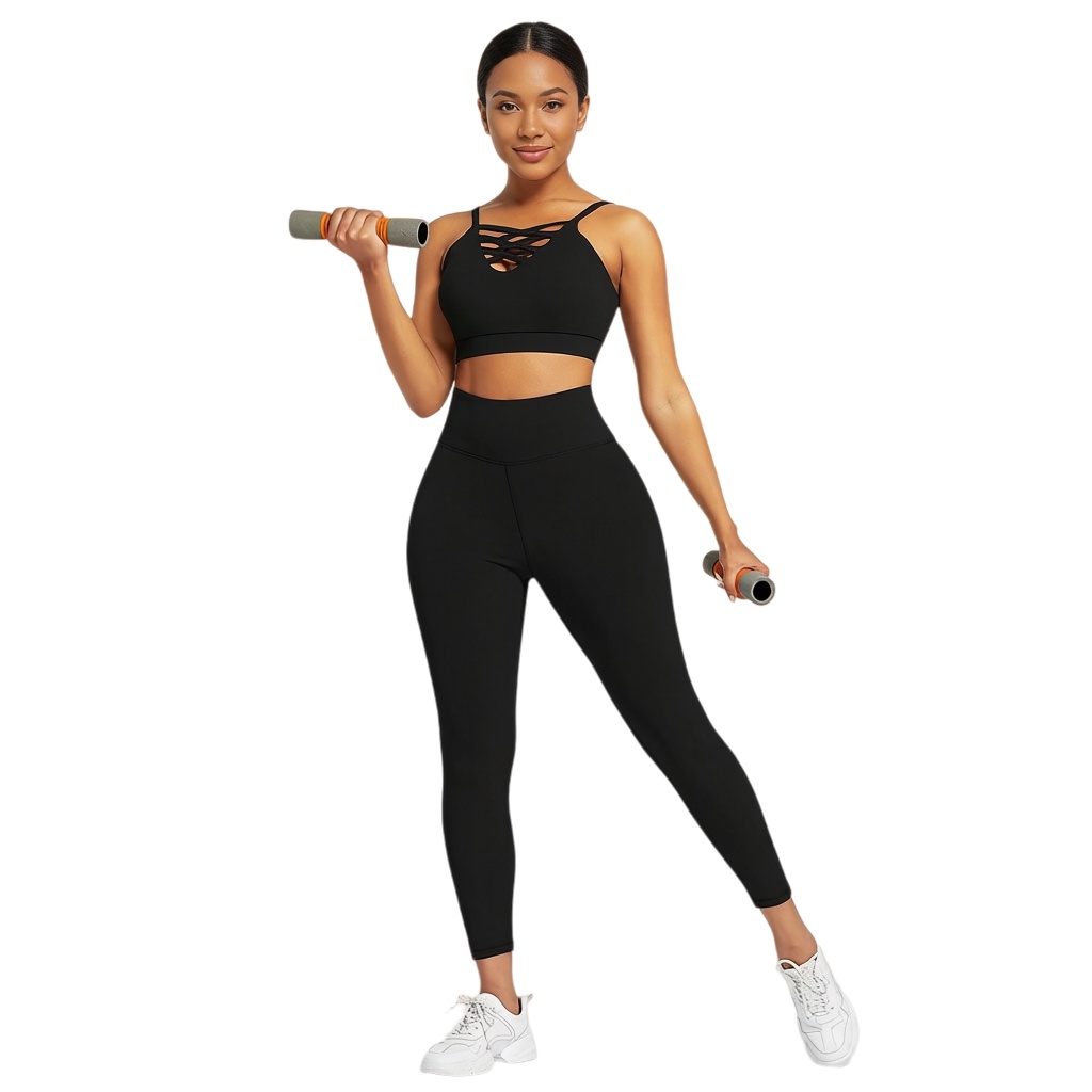 3 Pieces Women's Yoga Fitness  - Fitness & Nutrition Lab Zapopan reseña y precio