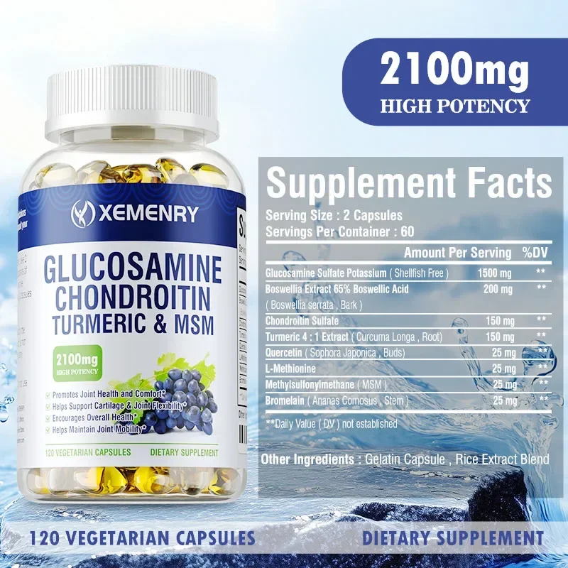 Glucosamine Chondroitin Capsul - Glucosamine Chondroitin Joint reseña y precio