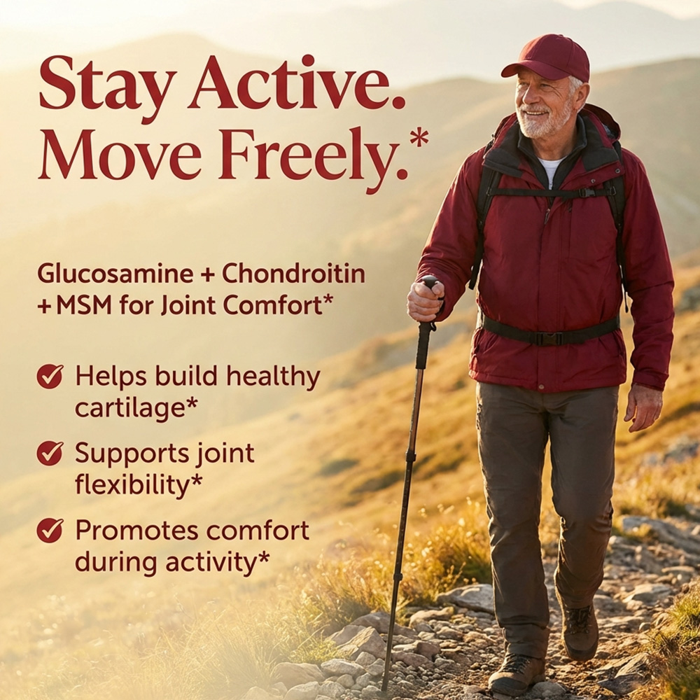 Extra Strength Natural Joint S - Glucosamine Chondroitin Joint reseña y precio