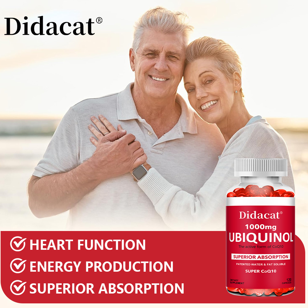 Ubiquinol CoQ10 Vegetable Soft - Coq10 Ubiquinol Softgel reseña y precio