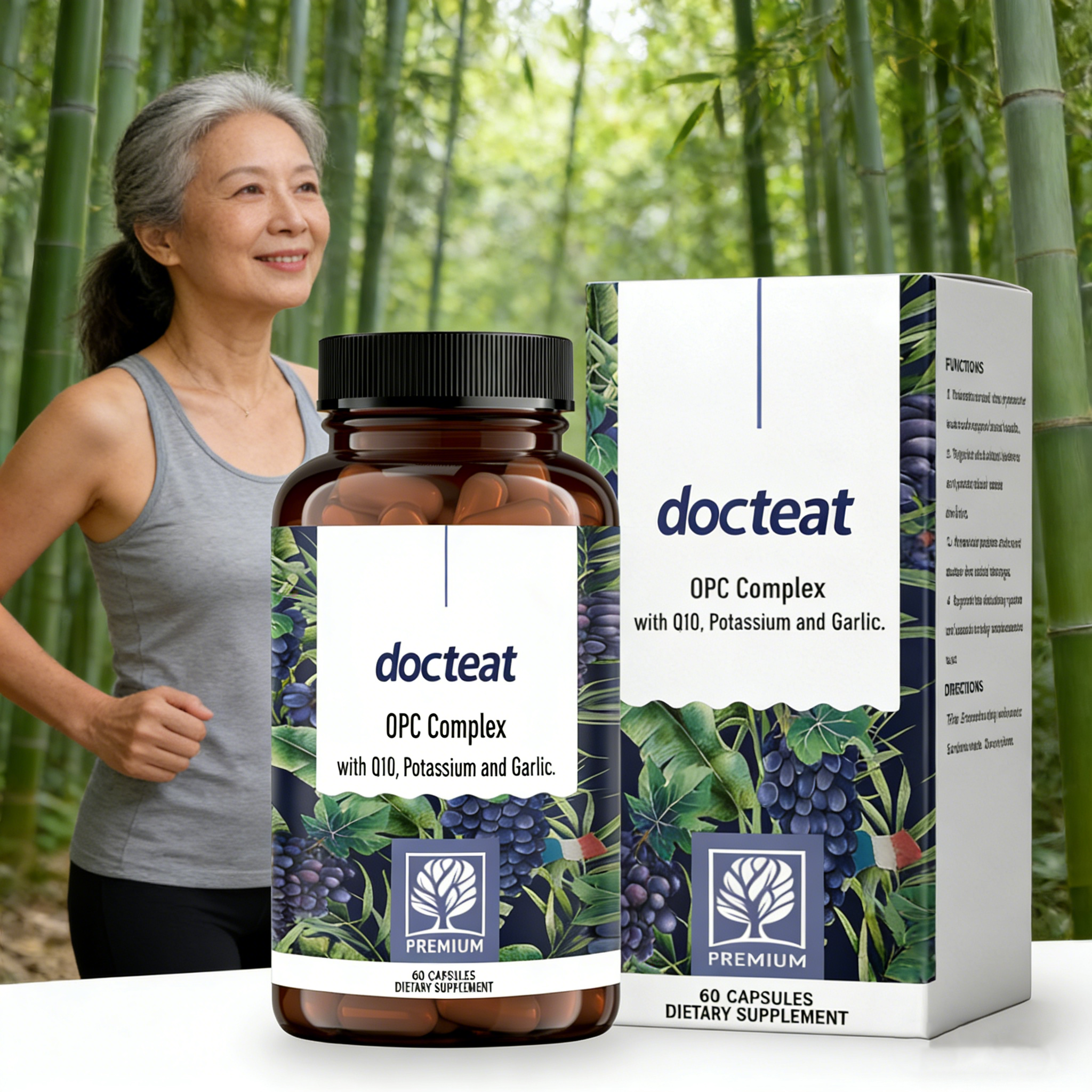 DOCTEAT Cardiovascular Health  - Nutrition Fitness Supplements reseña y precio