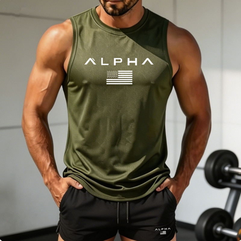 2026 Alpha Men's Printed Round - Fitness & Nutrition Lab Zapopan reseña y precio