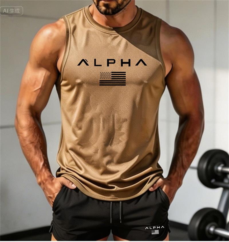 2026 Alpha Men's Printed Round - Fitness & Nutrition Lab Zapopan reseña y precio