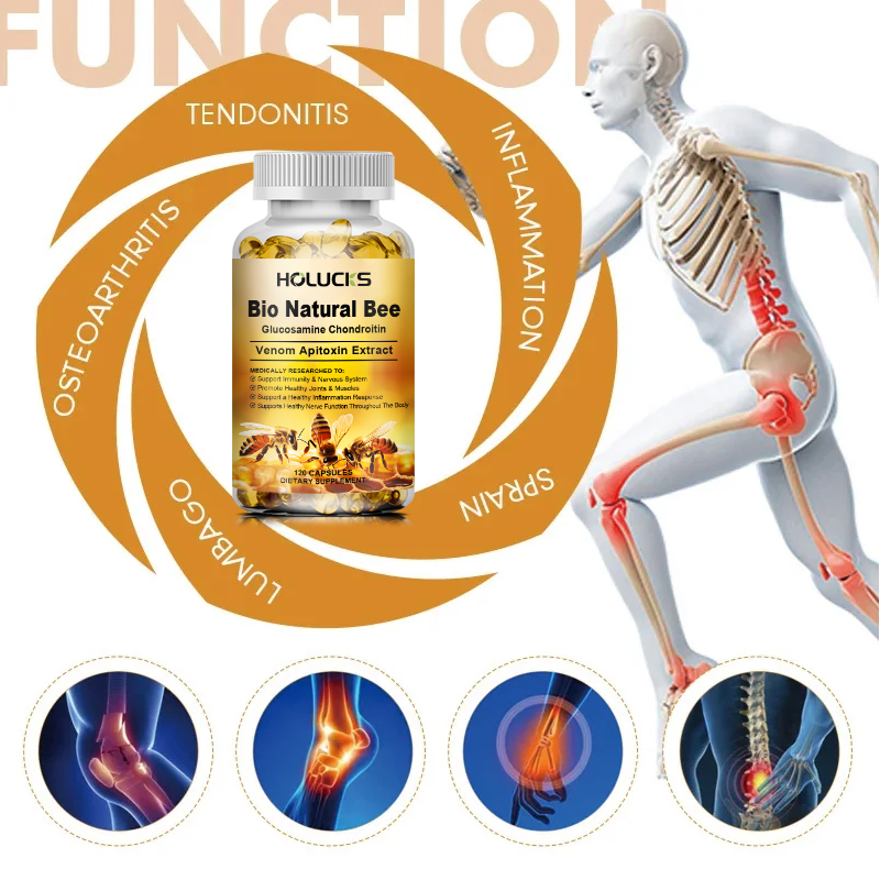 HOLUCKS Bee Glucosamine Chondr - Glucosamine Chondroitin Joint reseña y precio