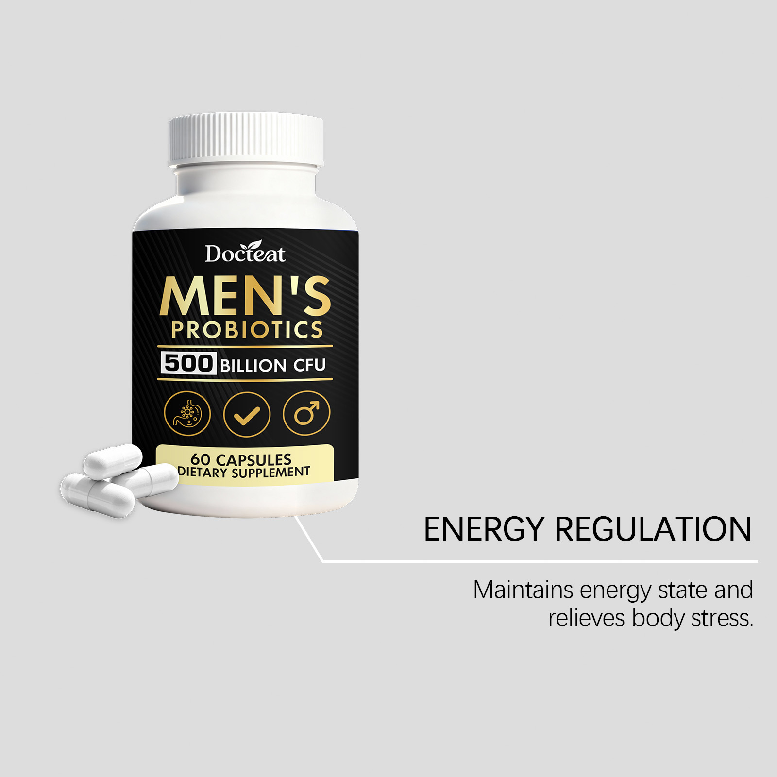 GOOGEER Men's Health Capsules  - Nutrition Fitness Supplements reseña y precio