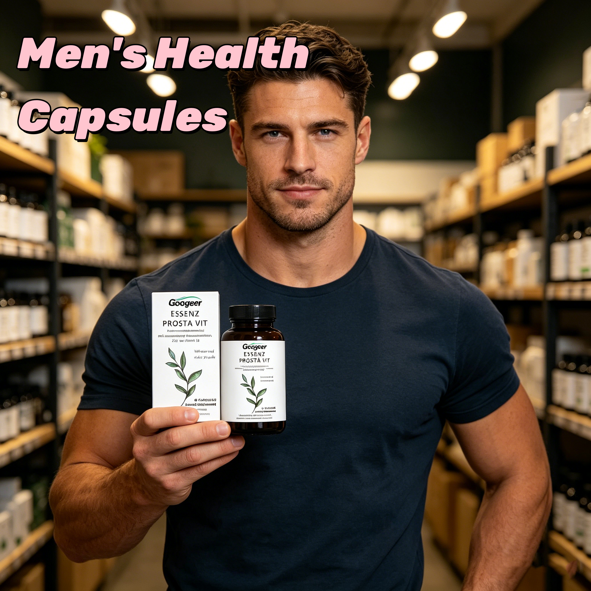 GOOGEER Men's Health Capsules  - Nutrition Fitness Supplements reseña y precio
