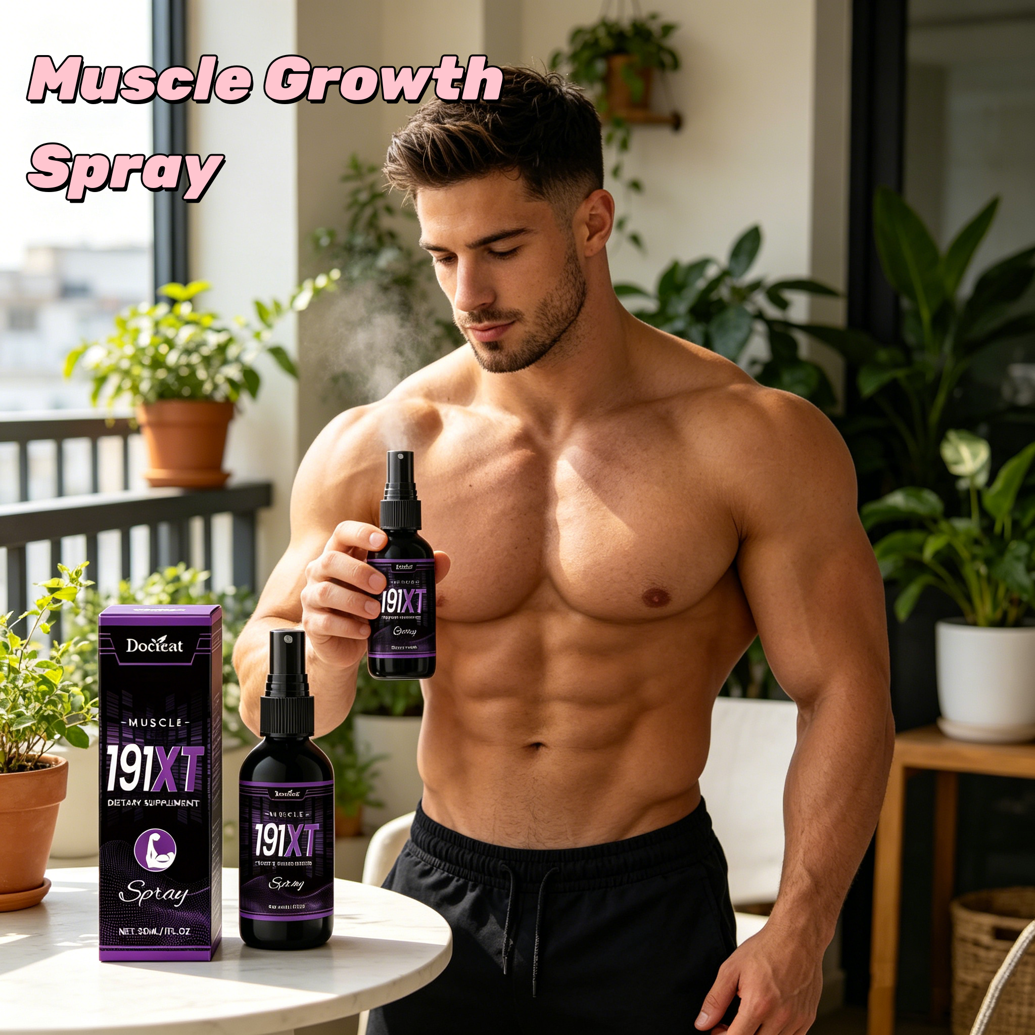 Muscle Growth Spray Enhance Ph - Nutrition Fitness Supplements reseña y precio