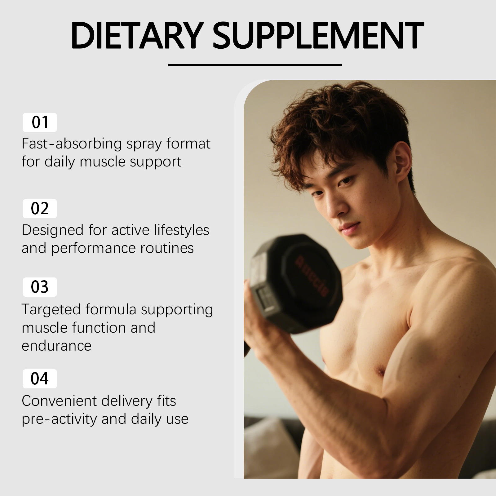 Muscle Growth Spray Enhance Ph - Nutrition Fitness Supplements reseña y precio