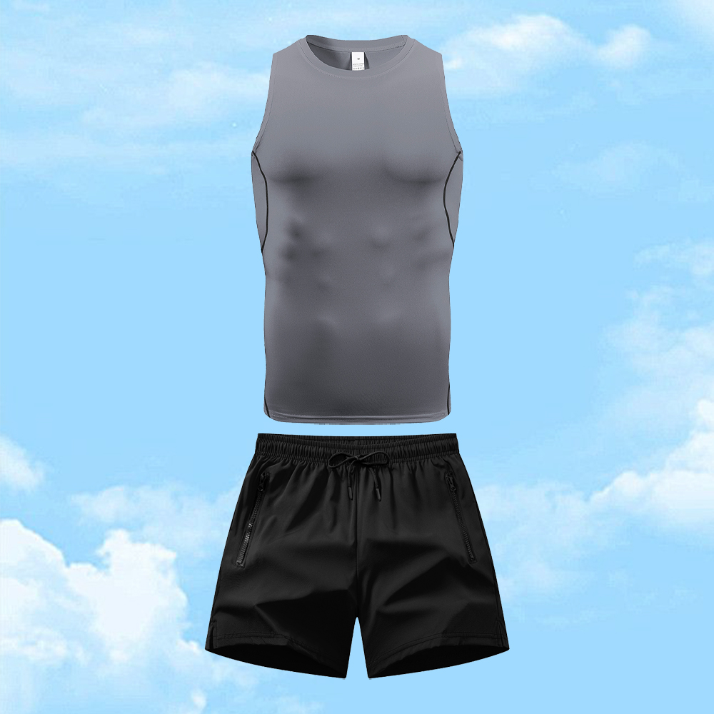 Men's Casual Sportswear Set Qu - Fitness & Nutrition Lab Zapopan reseña y precio