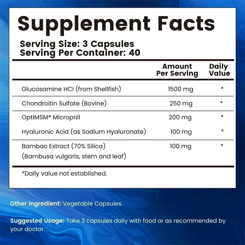 Joint Support - Supports Joint - Glucosamine Chondroitin Joint reseña y precio