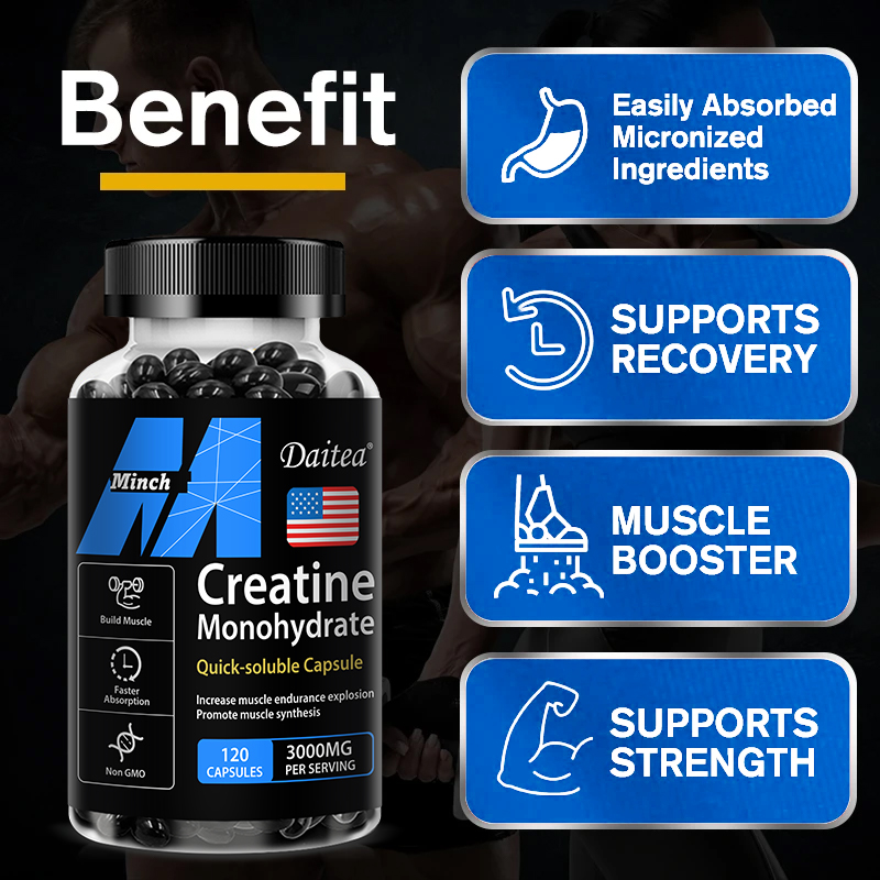 Creatine Monohydrate 3000 Mg-B - Nutrition Fitness Supplements reseña y precio