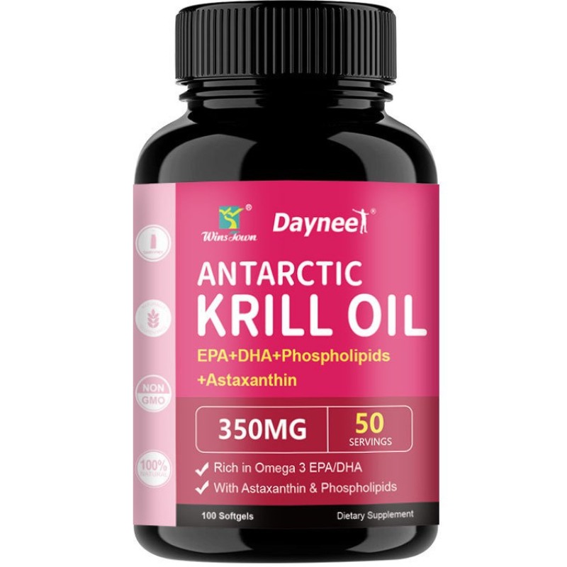 Krill oil soft capsules supple - Nutrition Fitness Supplements reseña y precio