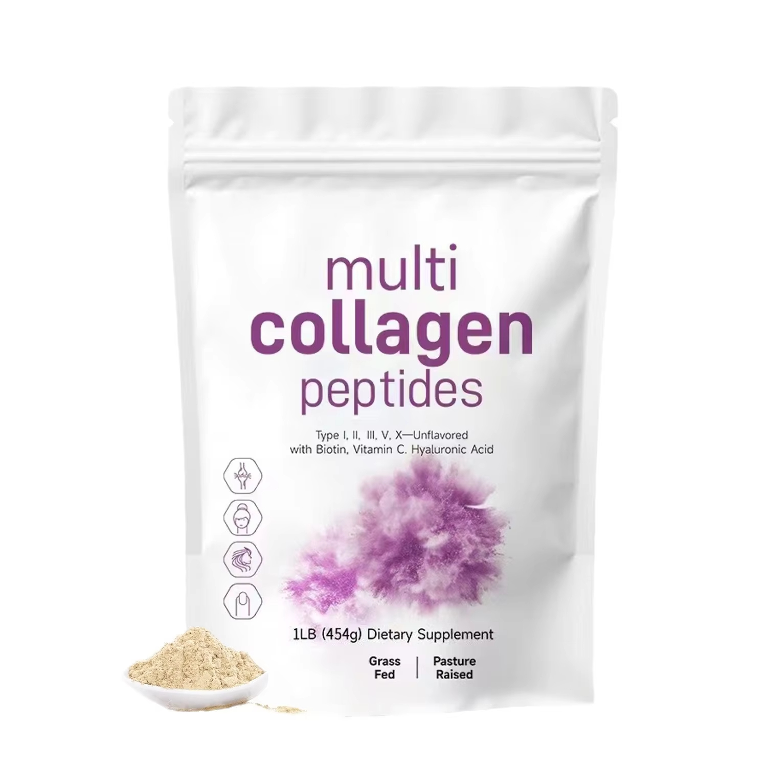 454G Multi Collagen Peptides P - Whey Protein Isolate reseña y precio