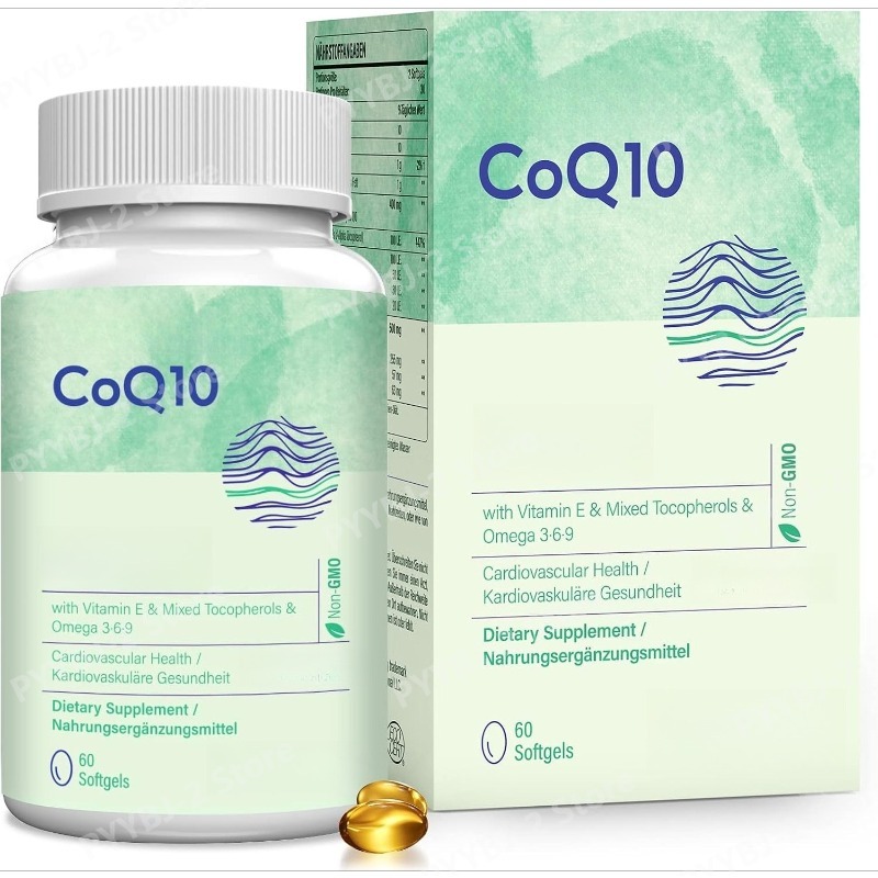 CoQ10 Softgels High Absorption - Coq10 Ubiquinol Softgel reseña y precio