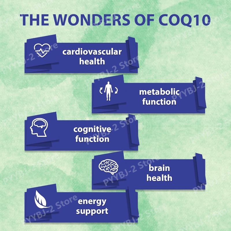 CoQ10 Softgels High Absorption - Coq10 Ubiquinol Softgel reseña y precio